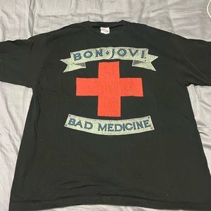 Bon Jovi 2010 Bad Medicine Tour Vintage Shirt